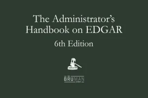 The Administrator’s Handbook on EDGAR – 6th Edition